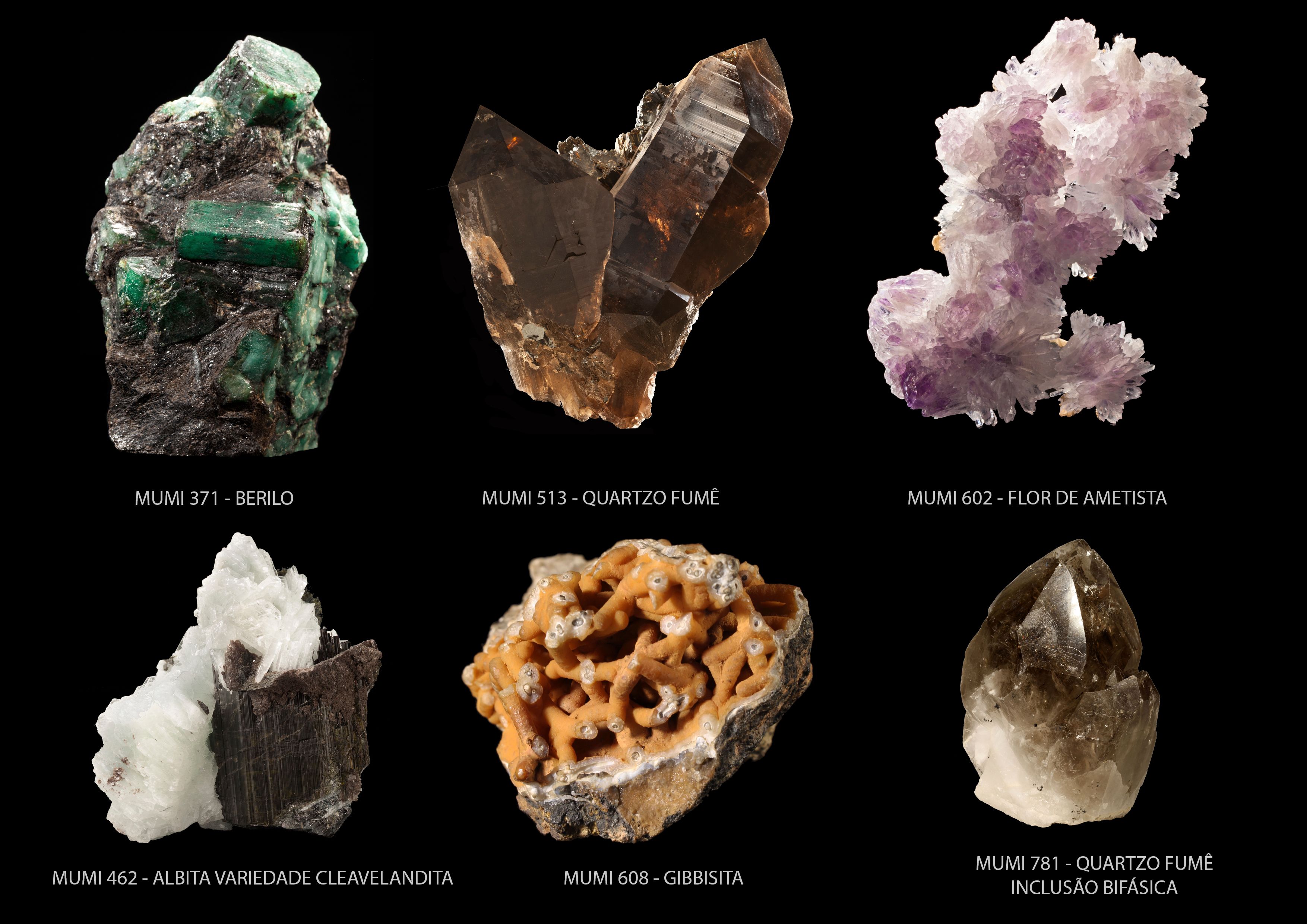 Minerais do Brasil | Casa de Metal